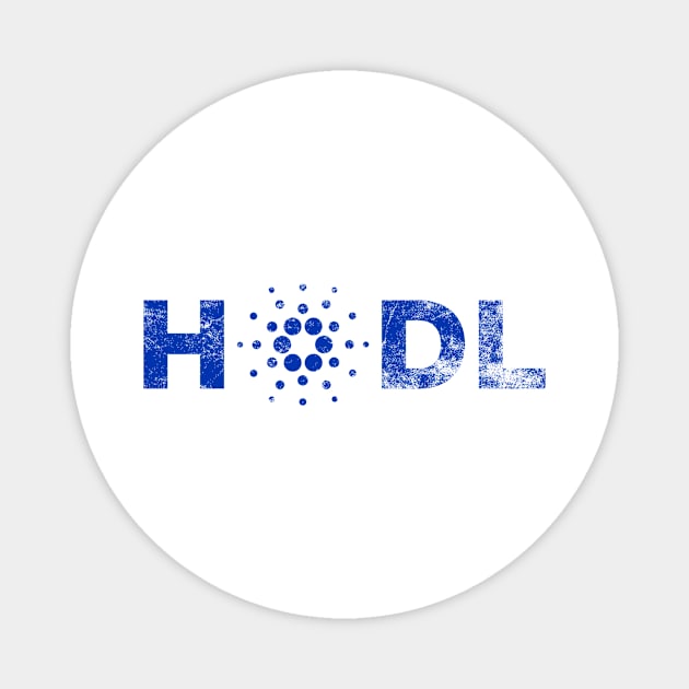 cardano hodl Magnet by Sloop